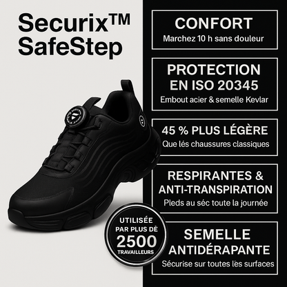 SafeStep™ Sécurité et confort toute la journée